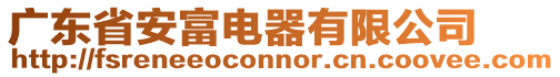 廣東省安富電器有限公司