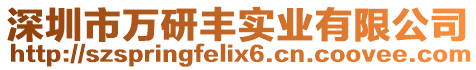 深圳市萬研豐實業有限公司