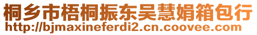 桐鄉(xiāng)市梧桐振東吳慧娟箱包行