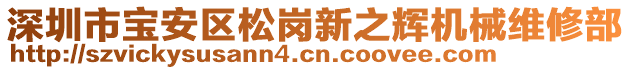 深圳市寶安區(qū)松崗新之輝機(jī)械維修部