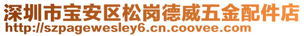 深圳市寶安區(qū)松崗德威五金配件店