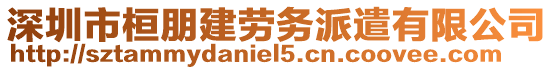 深圳市桓朋建勞務派遣有限公司