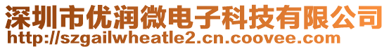 深圳市優(yōu)潤微電子科技有限公司