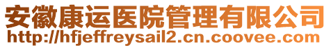 安徽康運醫(yī)院管理有限公司