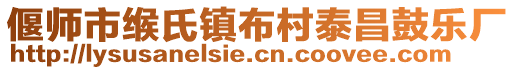 偃師市緱氏鎮(zhèn)布村泰昌鼓樂廠