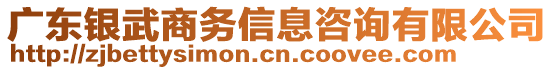 廣東銀武商務(wù)信息咨詢有限公司