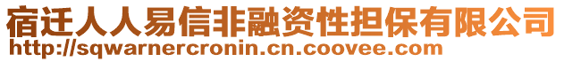 宿遷人人易信非融資性擔(dān)保有限公司