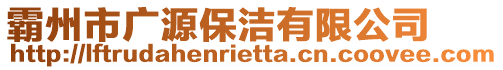 霸州市廣源保潔有限公司