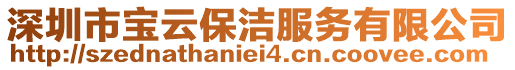 深圳市寶云保潔服務(wù)有限公司