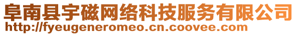 阜南縣宇磁網(wǎng)絡科技服務有限公司