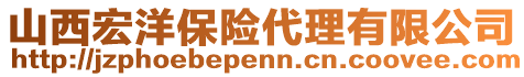 山西宏洋保險代理有限公司