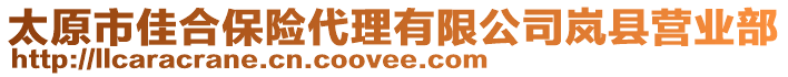 太原市佳合保險代理有限公司嵐縣營業(yè)部