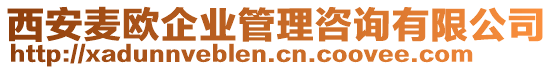 西安麥歐企業(yè)管理咨詢有限公司