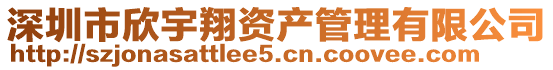 深圳市欣宇翔資產(chǎn)管理有限公司