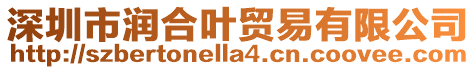 深圳市潤合葉貿易有限公司