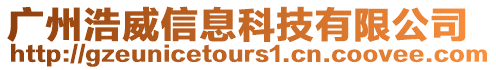 廣州浩威信息科技有限公司