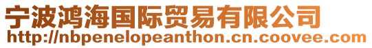 寧波鴻海國際貿(mào)易有限公司