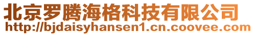 北京羅騰海格科技有限公司