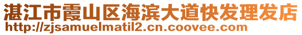 湛江市霞山區(qū)海濱大道快發(fā)理發(fā)店