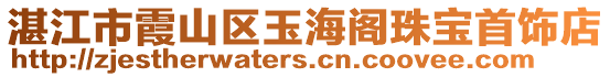 湛江市霞山區玉海閣珠寶首飾店