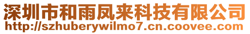 深圳市和雨鳳來科技有限公司