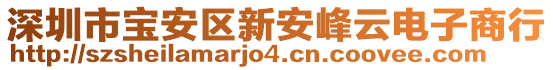 深圳市寶安區(qū)新安峰云電子商行