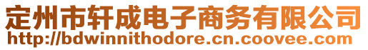 定州市轩成电子商务有限公司