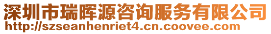 深圳市瑞暉源咨詢服務有限公司