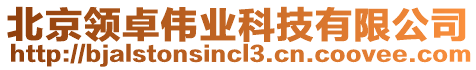 北京領(lǐng)卓偉業(yè)科技有限公司