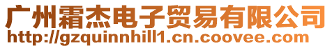 廣州霜杰電子貿易有限公司