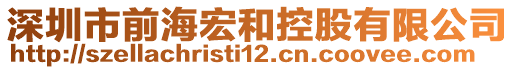 深圳市前海宏和控股有限公司