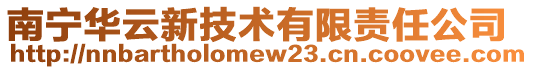 南寧華云新技術(shù)有限責(zé)任公司