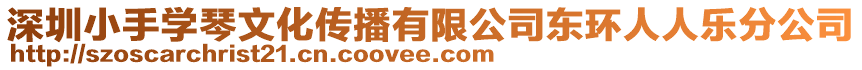 深圳小手學琴文化傳播有限公司東環人人樂分公司