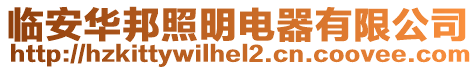 臨安華邦照明電器有限公司