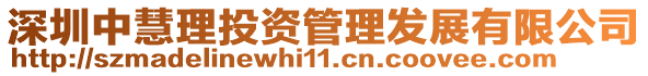 深圳中慧理投資管理發展有限公司