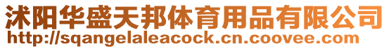 沭陽華盛天邦體育用品有限公司