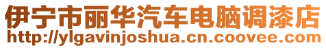 伊寧市麗華汽車電腦調(diào)漆店