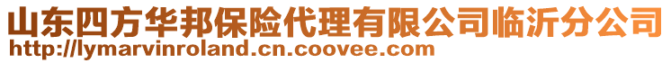 山東四方華邦保險(xiǎn)代理有限公司臨沂分公司