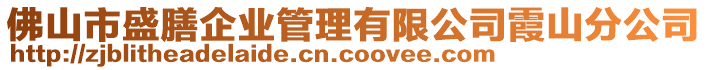 佛山市盛膳企業(yè)管理有限公司霞山分公司