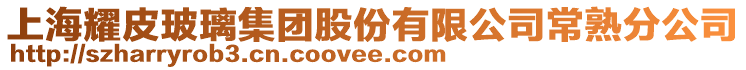 上海耀皮玻璃集團股份有限公司常熟分公司