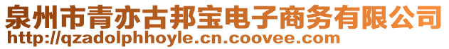 泉州市青亦古邦寶電子商務有限公司