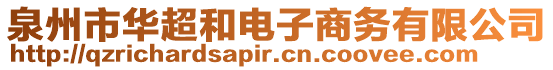 泉州市華超和電子商務(wù)有限公司