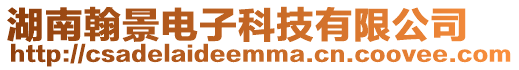湖南翰景電子科技有限公司