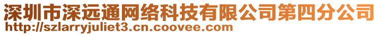 深圳市深遠(yuǎn)通網(wǎng)絡(luò)科技有限公司第四分公司