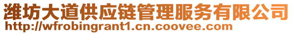 濰坊大道供應鏈管理服務有限公司