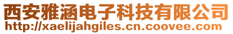 西安雅涵電子科技有限公司