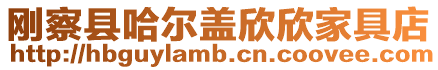 剛察縣哈爾蓋欣欣家具店