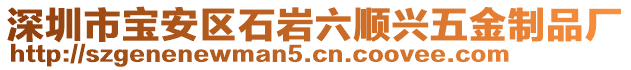 深圳市寶安區石巖六順興五金制品廠