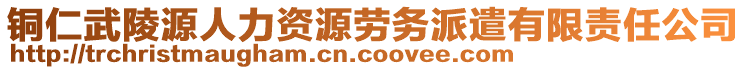 銅仁武陵源人力資源勞務(wù)派遣有限責(zé)任公司