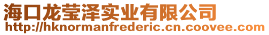 海口龍瑩澤實(shí)業(yè)有限公司